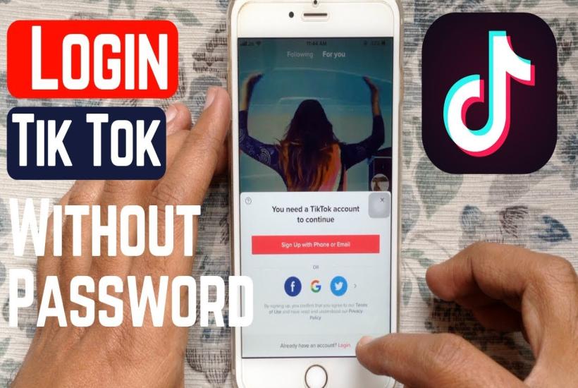 Tiktok account after purchase two ways to log in