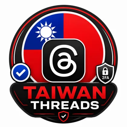Тайваньский аккаунт Threads с ключом 2FA