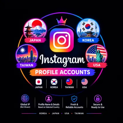 Instagram Accounts | Japan, Korea, Taiwan & USA Profiles