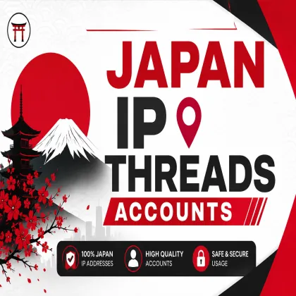 Premium Japan Threads | Japan IP + Japan Name & Profile | 🔐 2FA Key